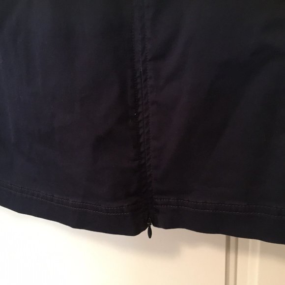 Tommy Hilfiger crisp stretch cotton navy skort 10 - Picture 2 of 9